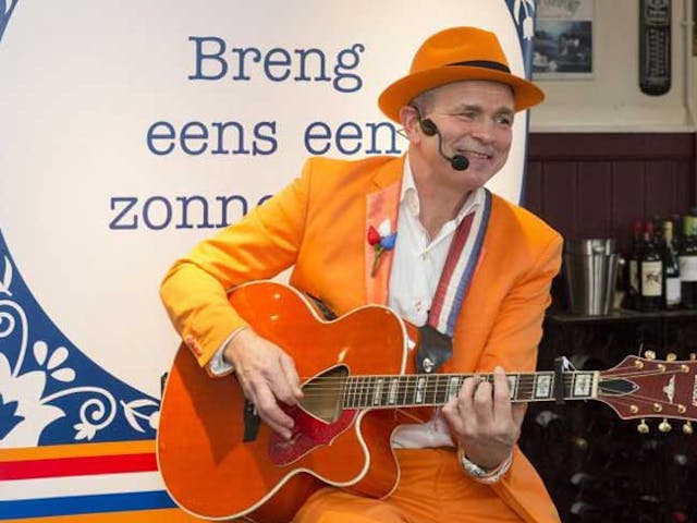 De Oranje Man Wilhelmus Liedjeszanger