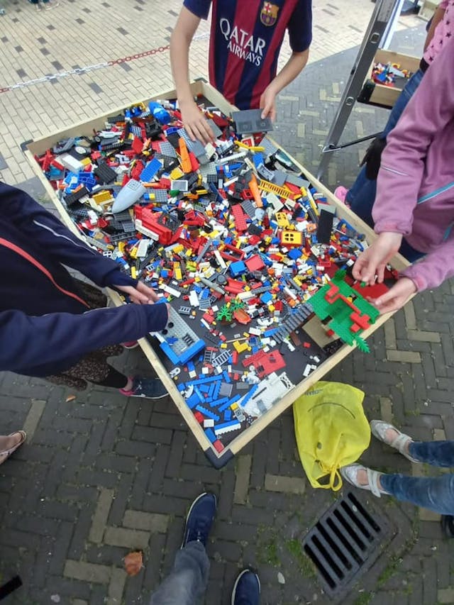 Lego bouwwedstrijd - Bouwen met Stenen