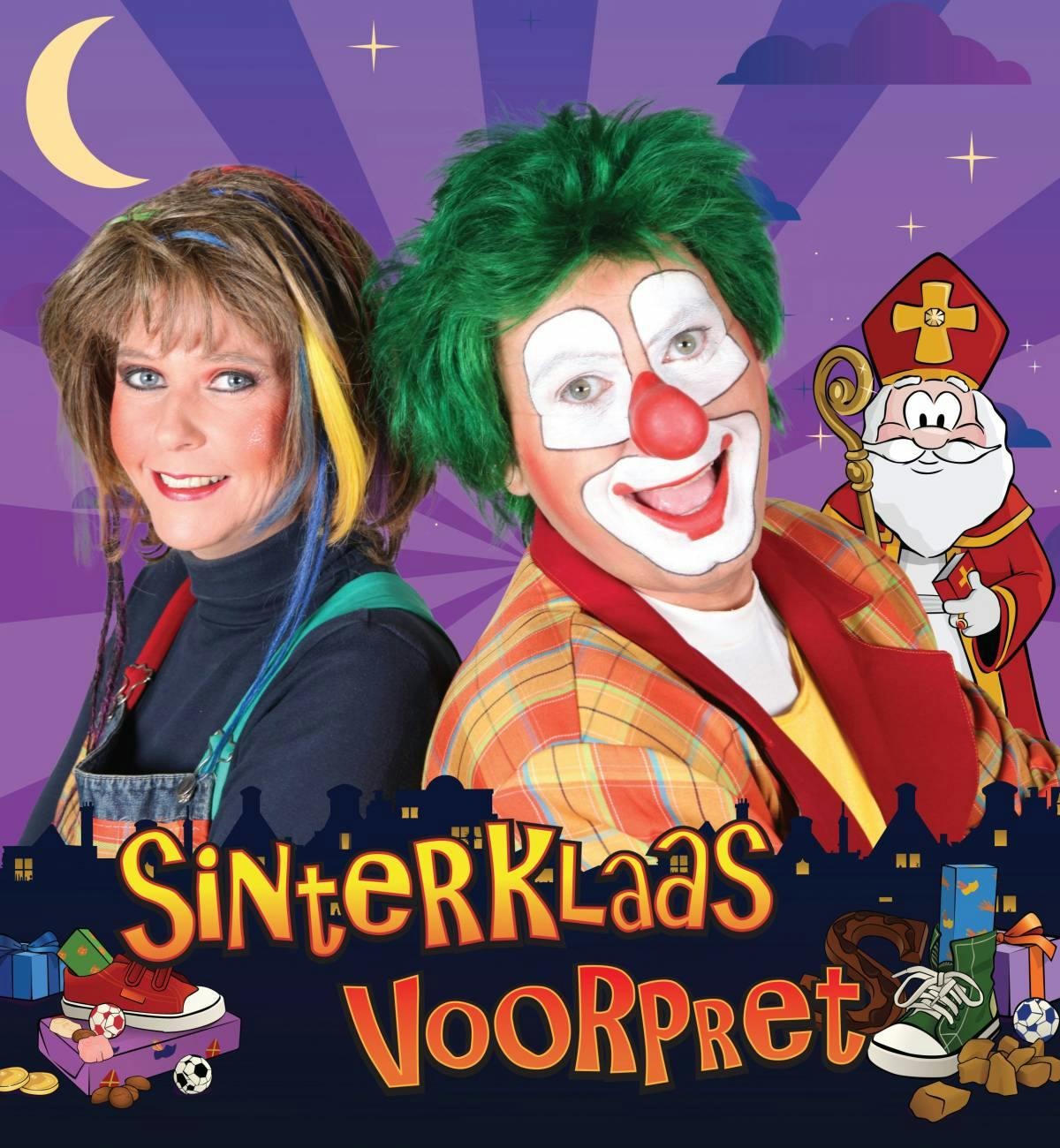 Clown Jopie & Tante Angelique Sinterklaasshow