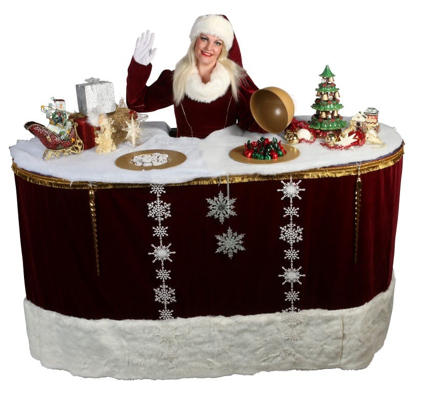 Miss Mable Table - Kerst