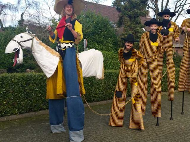 Lucky Luke op Stelten!