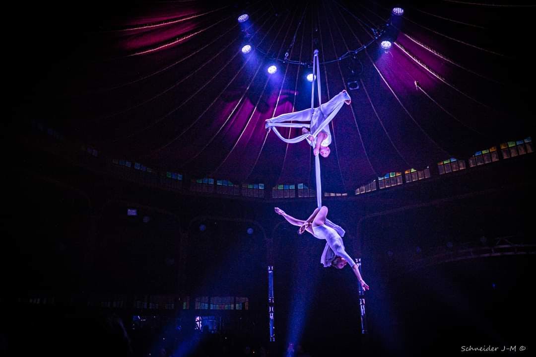 Aerial en dans duoshow